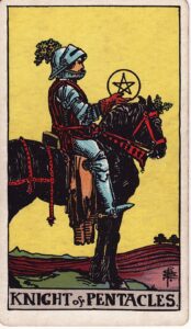 knight of pentacles love